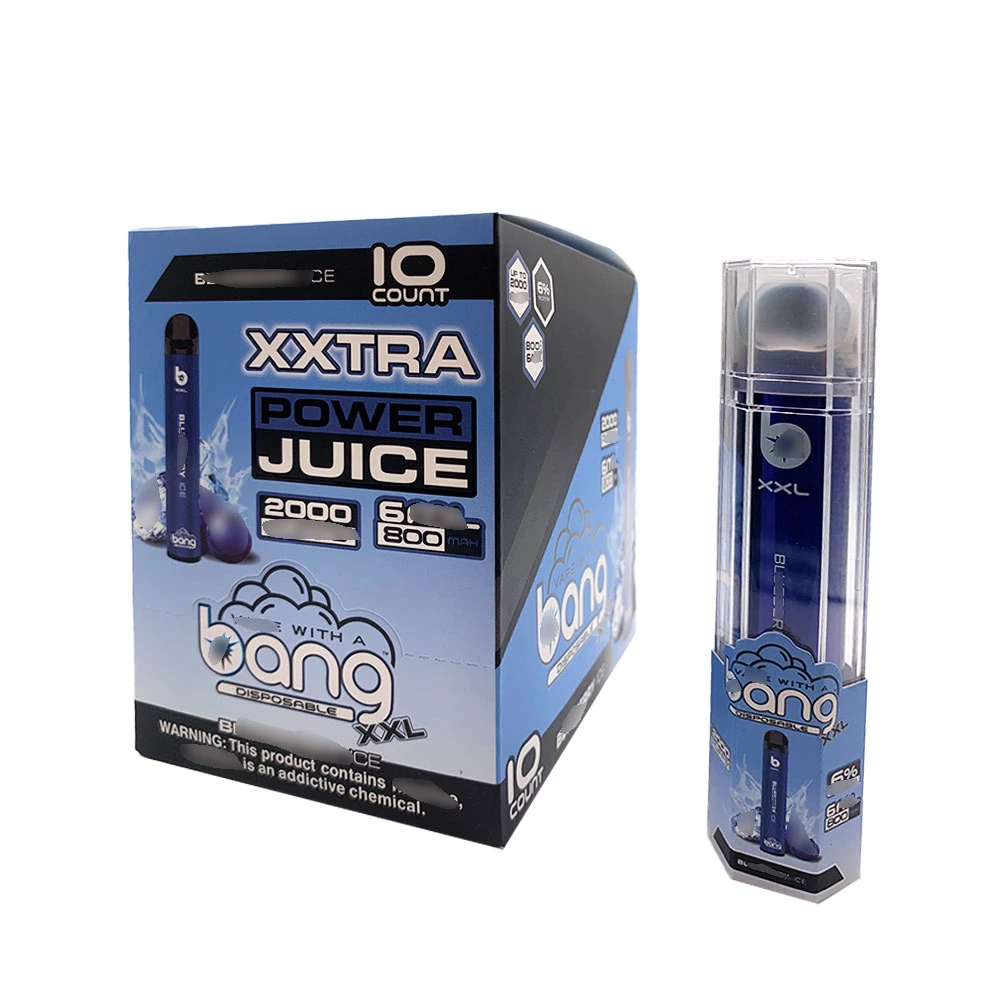 Cigarrillo electrónico Bang XXL VAPE Pen 2000 Puffs 3,5 ml Batería de 650 mAh