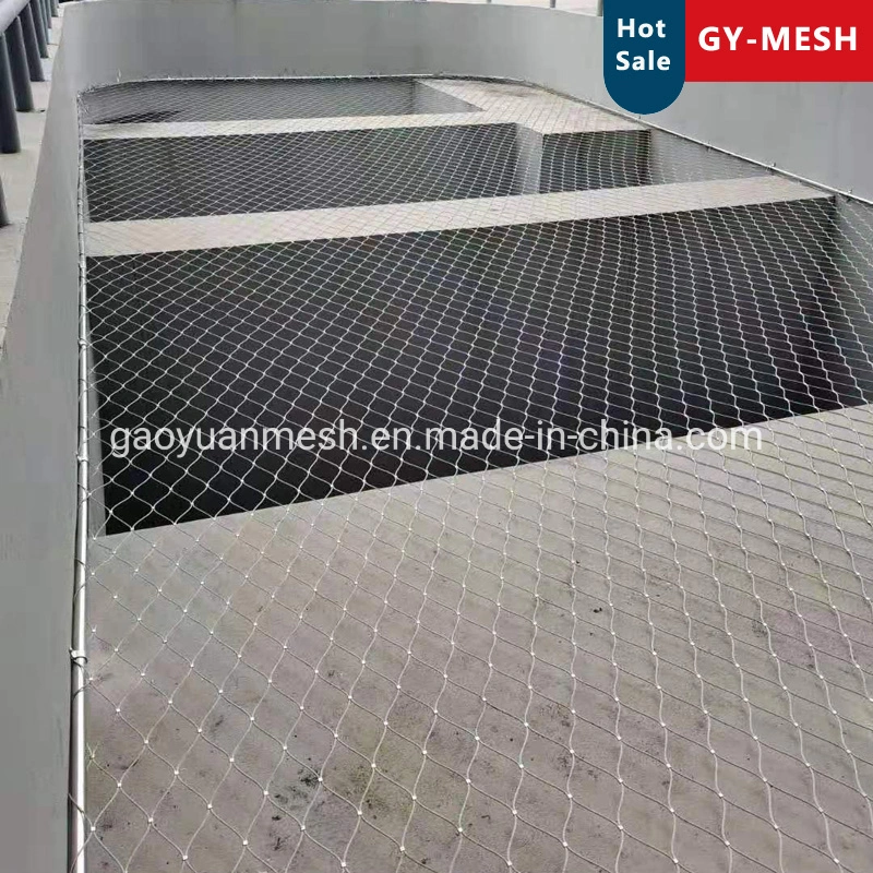 Decoritive Wire Mesh/Stainless Steel Ferrule Cable Rope Mesh Netting