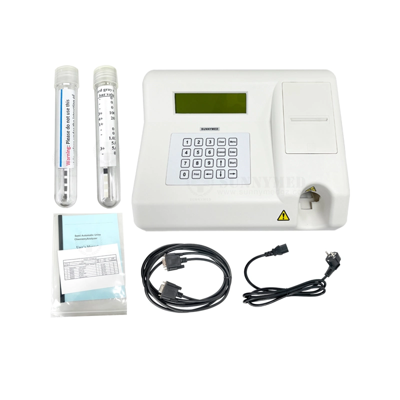 Sy-B015V Medical Veterinary Professional Vet/Pet Semi Auto Urine Analyzer for Animals