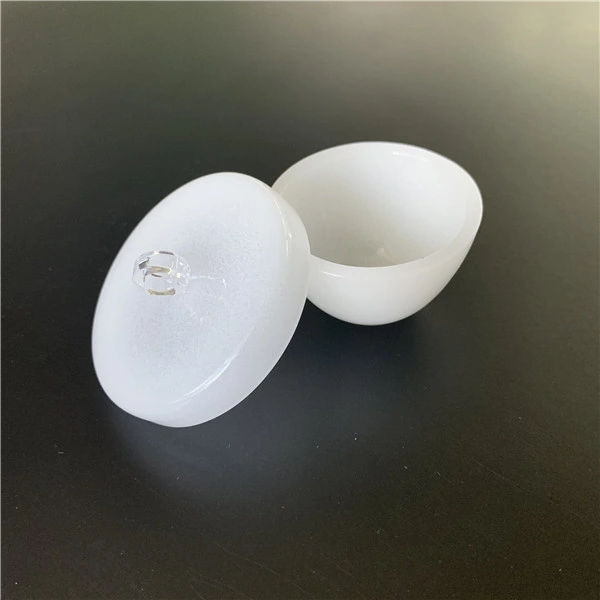 Factory Supply Long Life Heat Resistance Customized Size Opaque Silica Quartz Crucibles for Melting