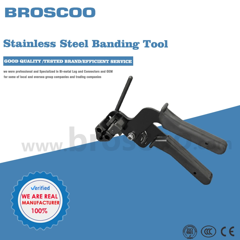 Cable Strap Tensioning Tool Fasten Tool for Stainless Steel Cable Tie