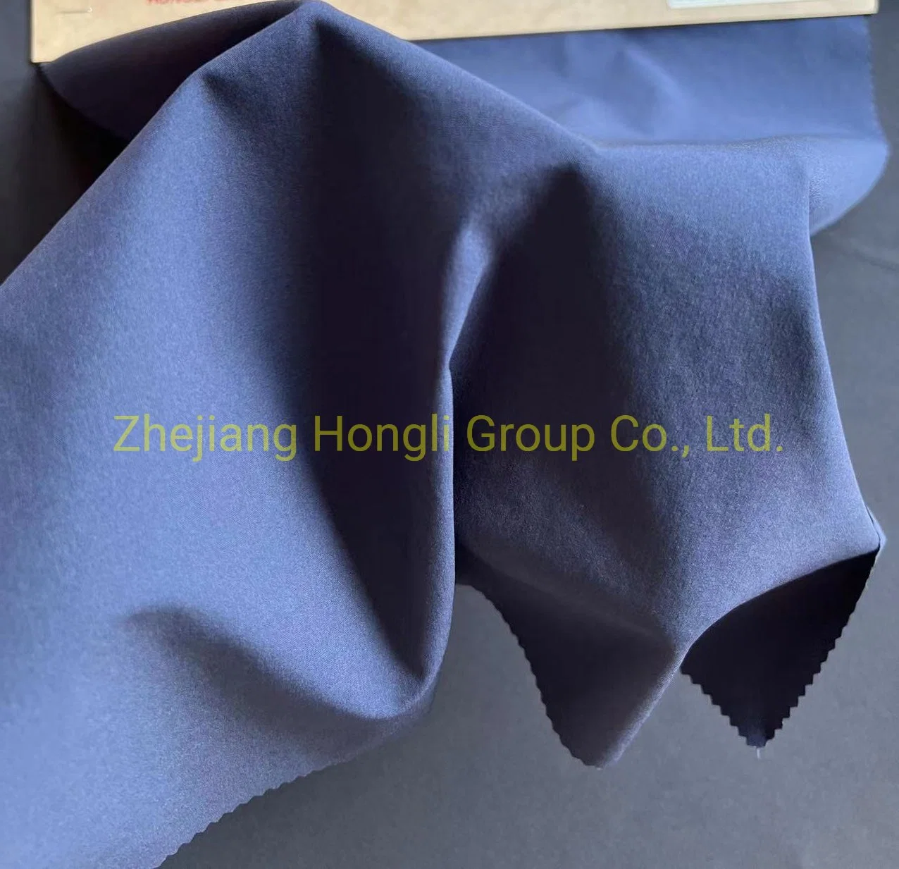 Factory 100% Polyester 120GSM Woven Fabric for Shirt Clothing