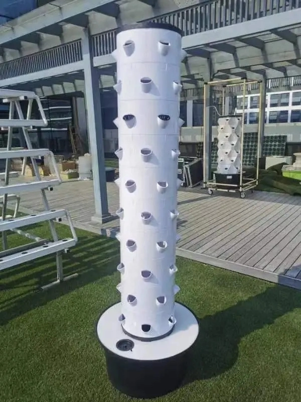 Torre de hidroponia Jardim Vertical Aeroponic Batata Sistemas crescente