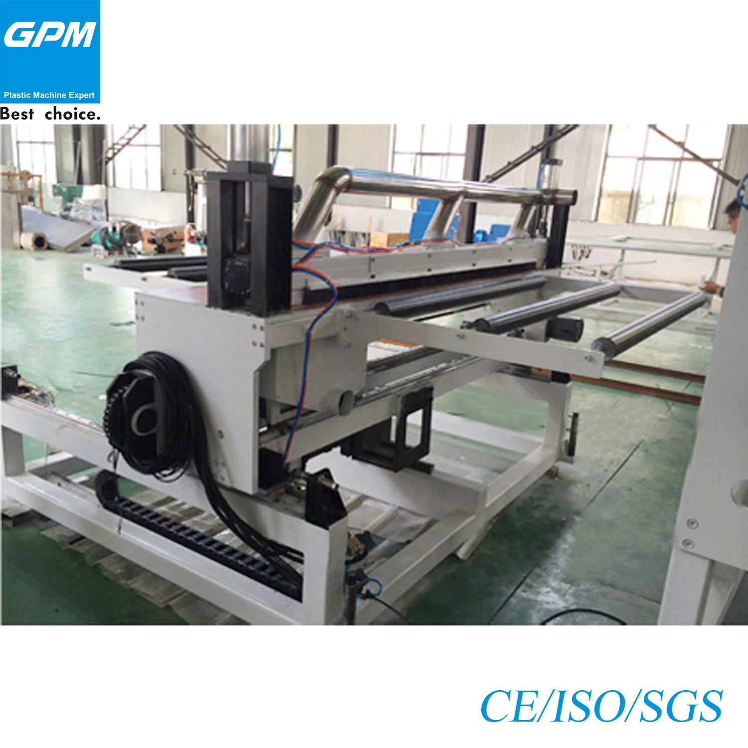 PVC/PC/PP Corrugated Sheet Extrusion Line