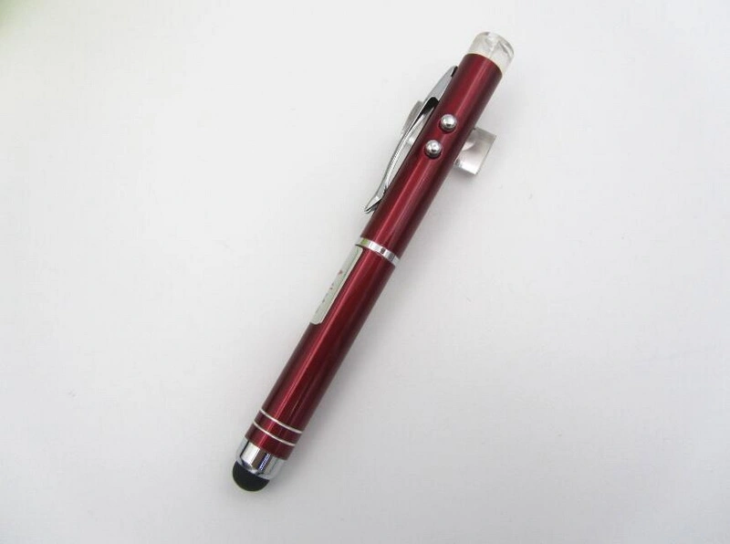 Wholesale/Supplier High quality/High cost performance 3 in 1 Metal LED Torch Light Pen