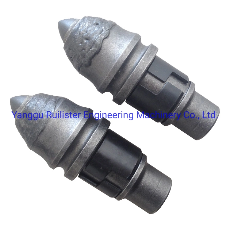 Earth Auger Bucket Teeth Tungsten Carbide Bullet Teeth Earth Cutting Tools