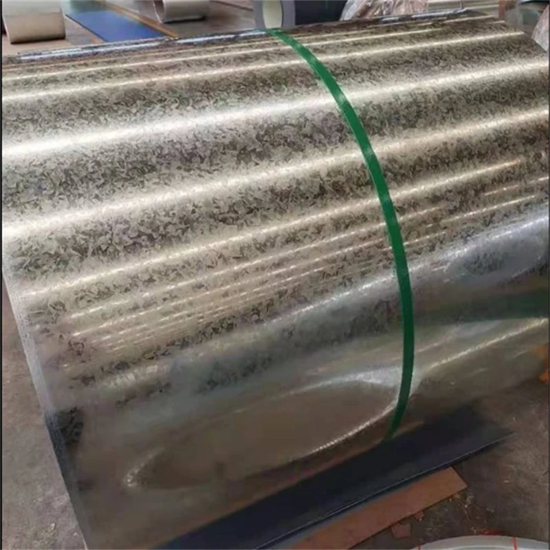 Precio directo de fábrica de tamaño estándar de laminación en frío caliente de la bobina de galvanizado en caliente de acero prebarnizado cruce de la bobina de acero galvanizado