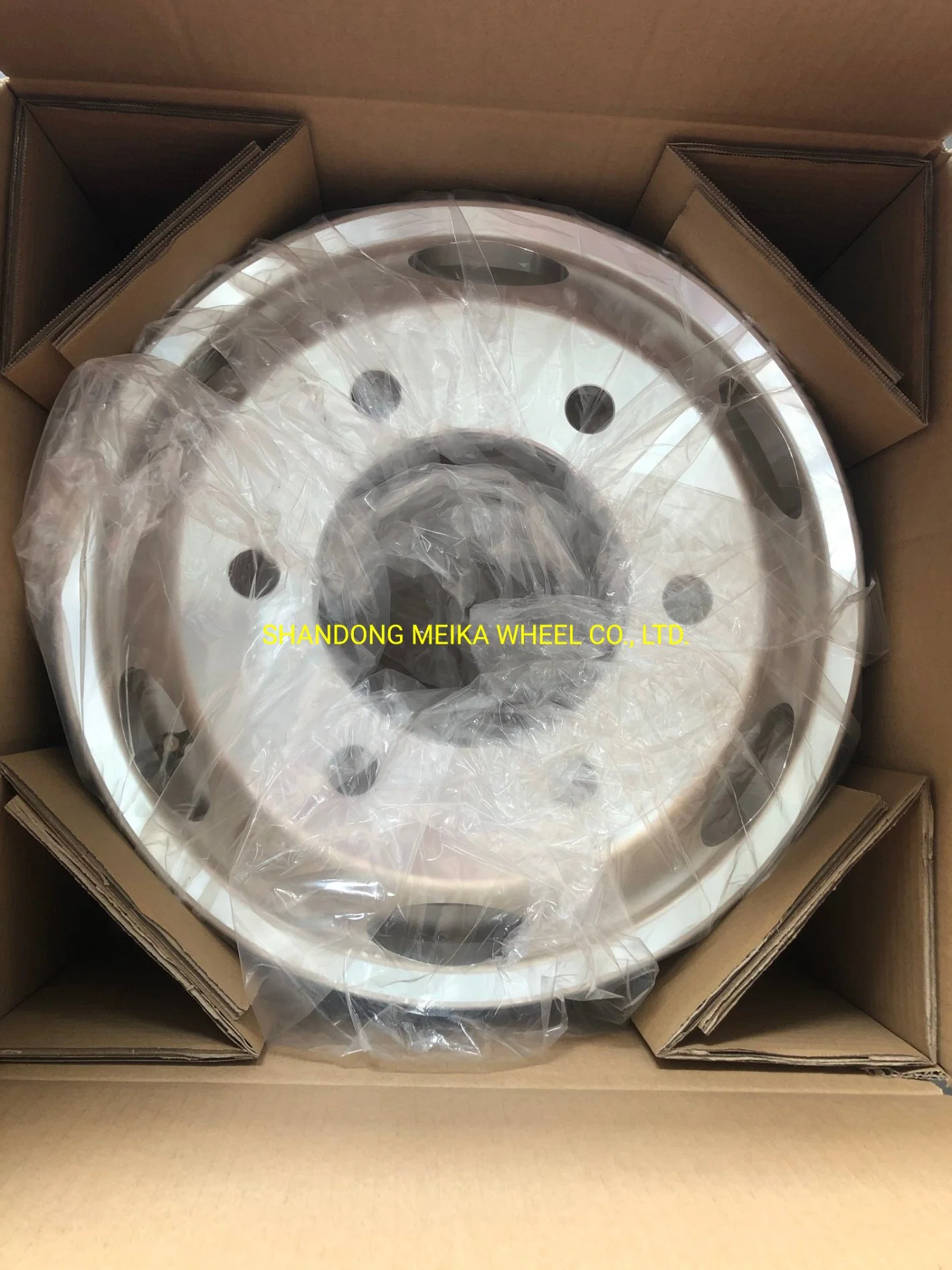 Exports to America, Russia, Europe, Africa Forging Aluminium Alloy Wheels Hub Truck 16.0X6.0