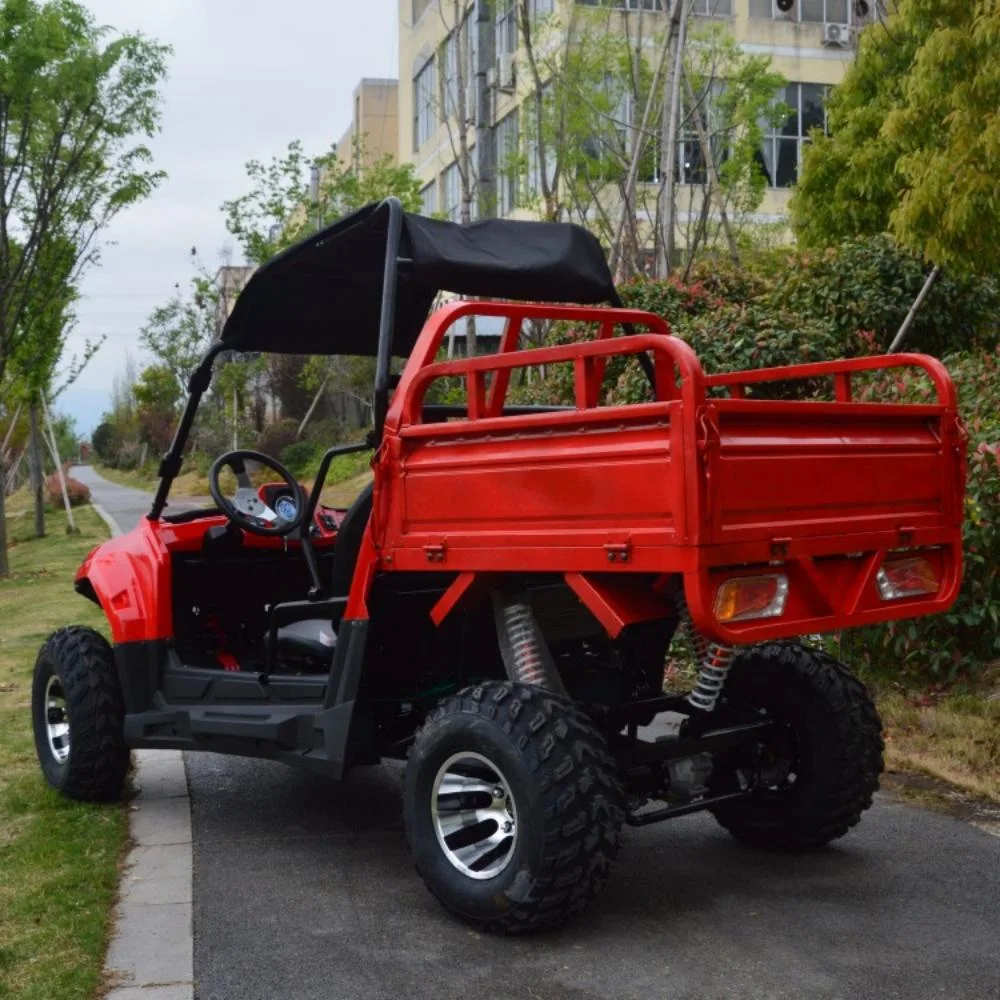 60 فولت Electrc UTV Farm استخدام ATV 2200W Quad Bike مع قادوس المقطورة