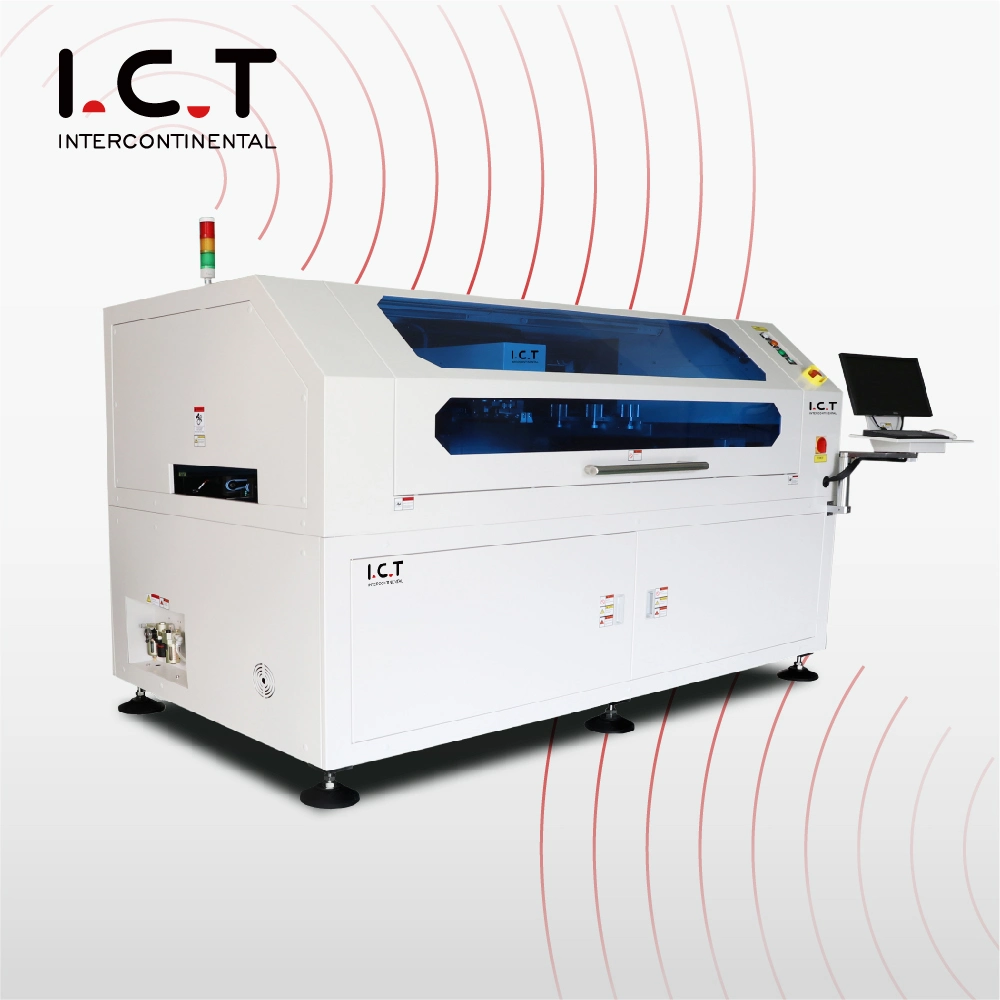 Totalmente automático de alta eficiencia de la máquina impresora de impresión de PCB Galería