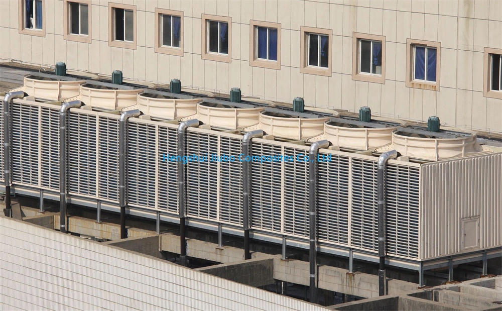 Industrial Fiberglass FRP GRP Counter Flow Cooling Tower Price