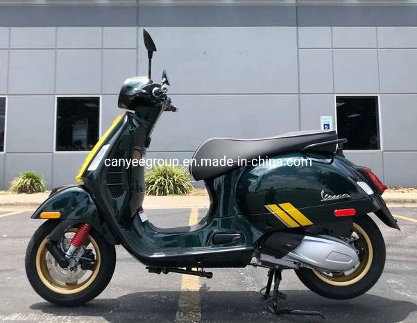 Vespa جديد قوي GTS 300 سوبر السباق سكوتر - أخضر