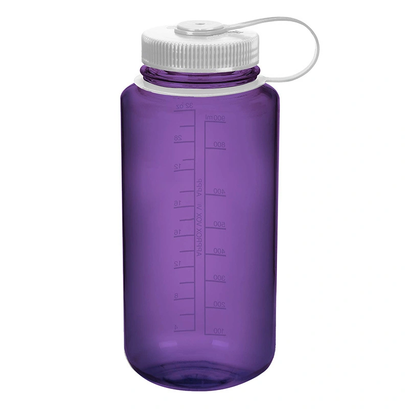 Custom Logo Motivational Sports Bottle Drinking Water Jug Bottle with Time Marker Lid 32 Oz