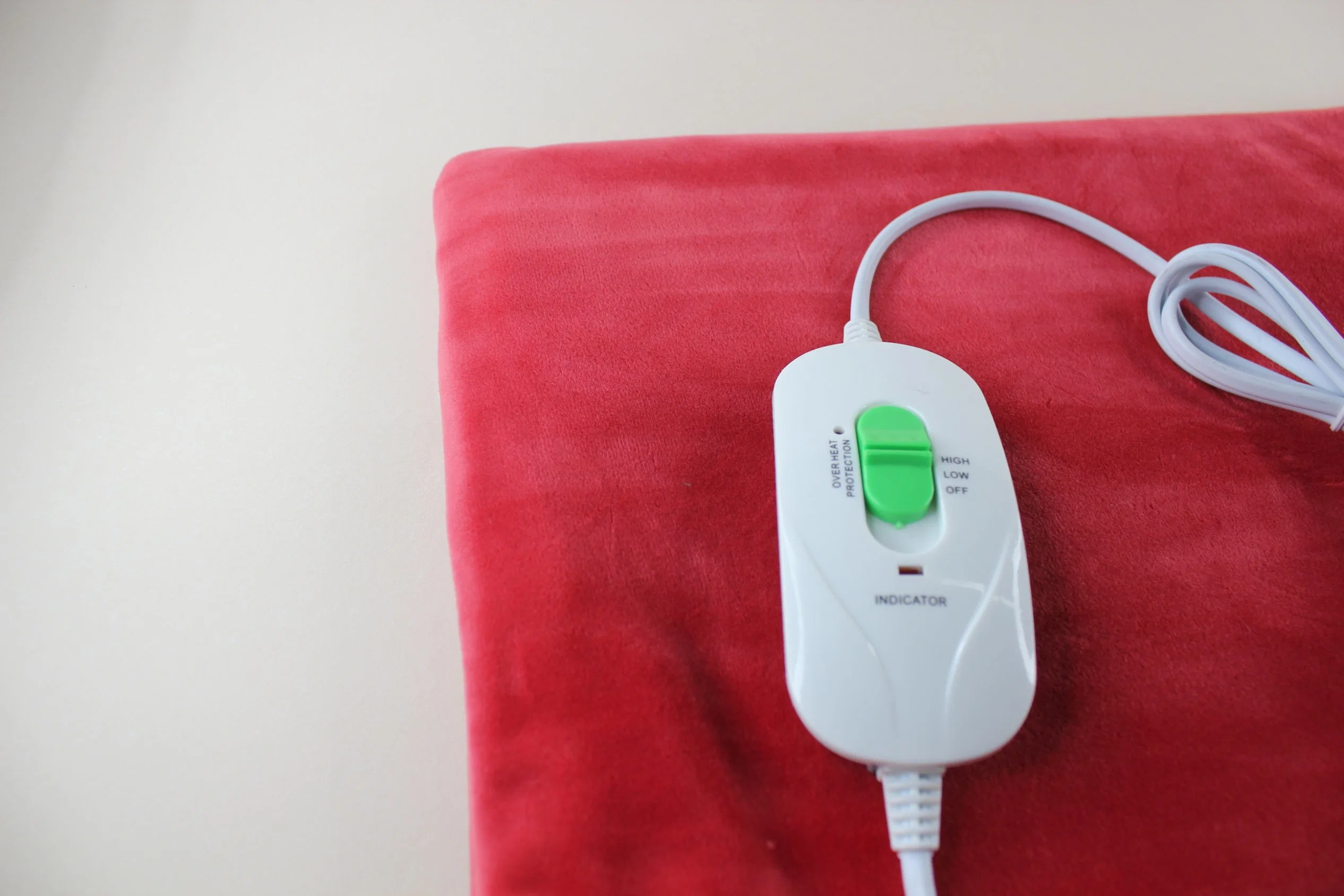 Electric Heating Pad Charging Heated for Back Pain Cramps Arthritis Relief