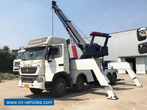 Sinotruck HOWO 50 Ton camión de remolque para camiones de servicio pesado