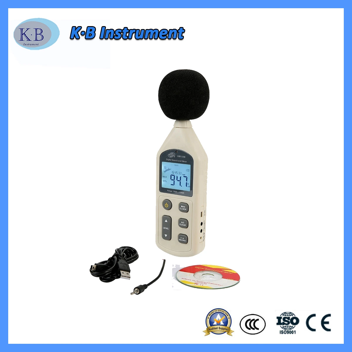 Digital Sound Level Meter dB Sound Level Meter GM1356