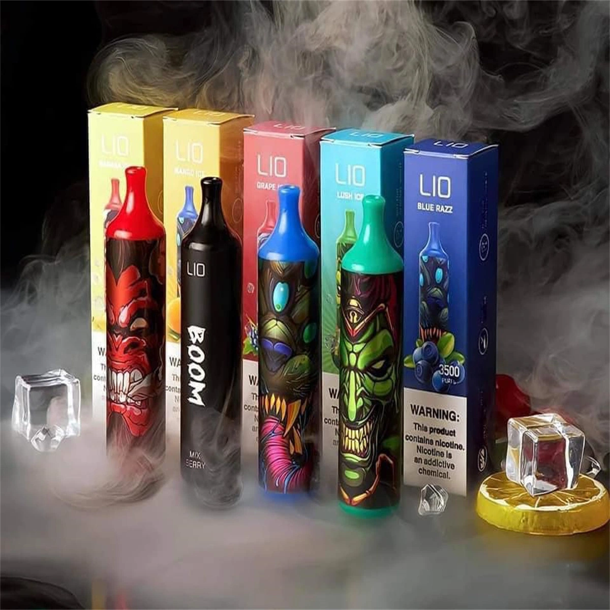 Bang Mesh Coil 3500 Puffs Battery Disposable/Chargeable Ecig 10ml Pre-Filled Pods Cartridges Vaporizers 1400mAh Power Devices Vapes Pen Lio Boom Starter Kit 19colors