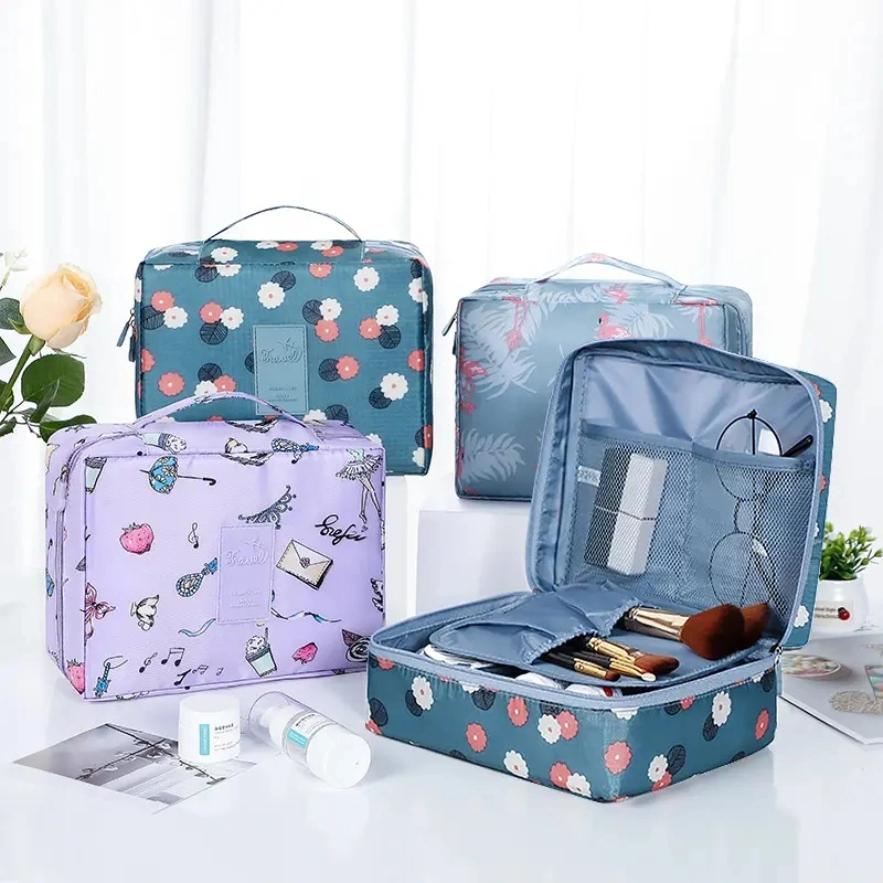 Outdoor Multifunction Travel Cosmetic Bag Women Toiletries Organizer Waterproof Female Storage Make up Cases