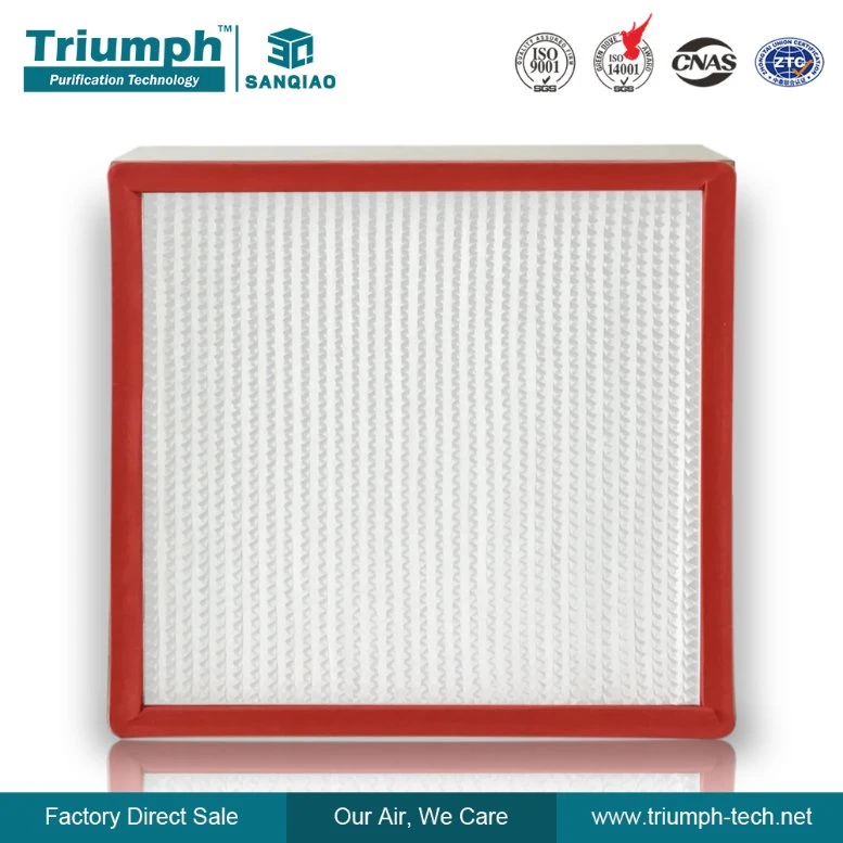 High Temperature H13 H14 Air Purifier HEPA Filter Price