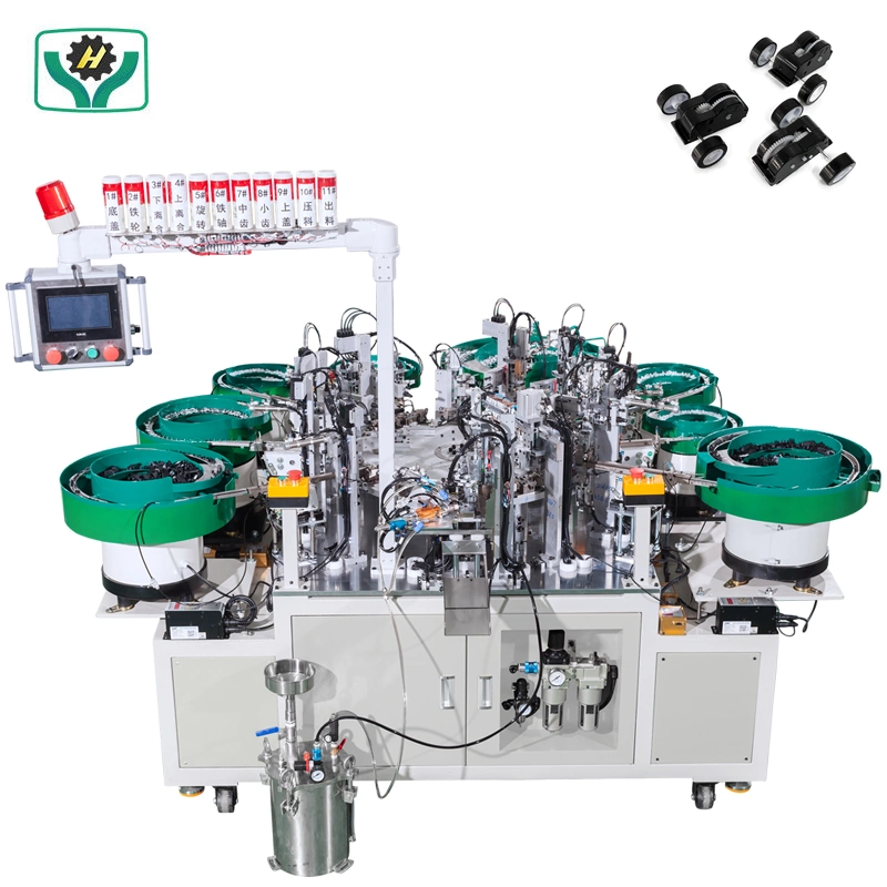 Simple Operation Toy Gearbox Assemble High Speed Toy Motor Gearbox Assembly Machine