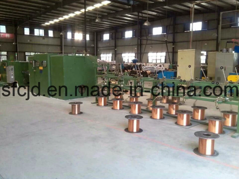 Bare Copper Cable Wire Twister Bunching Twisting Stranding Winding Extrusion Extruder Drawing Coiling Recycling Making Tubular Cutting Machine