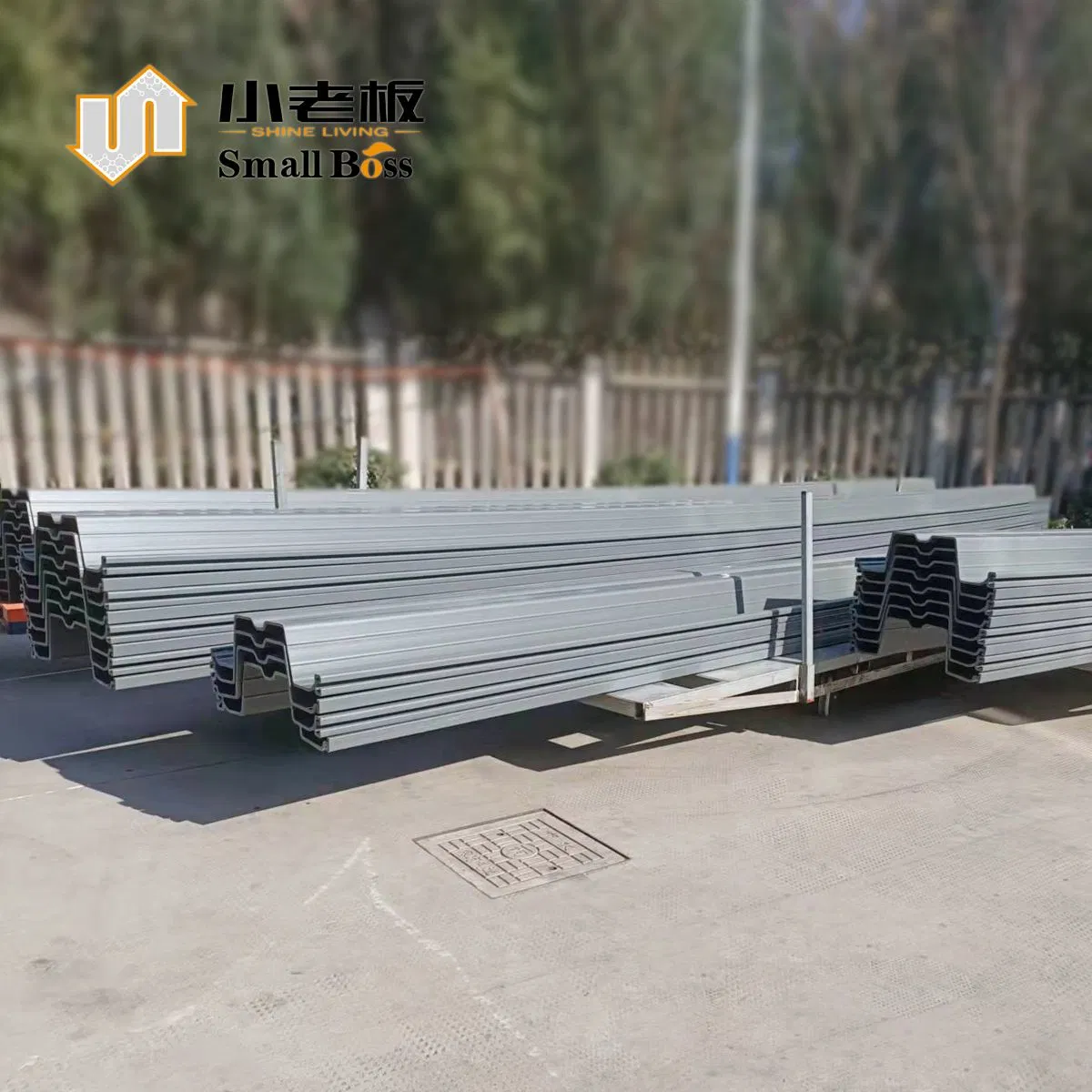 Metal Sheet Piles UPVC Sheets Piling Vinyl Polychloride or Composite Material