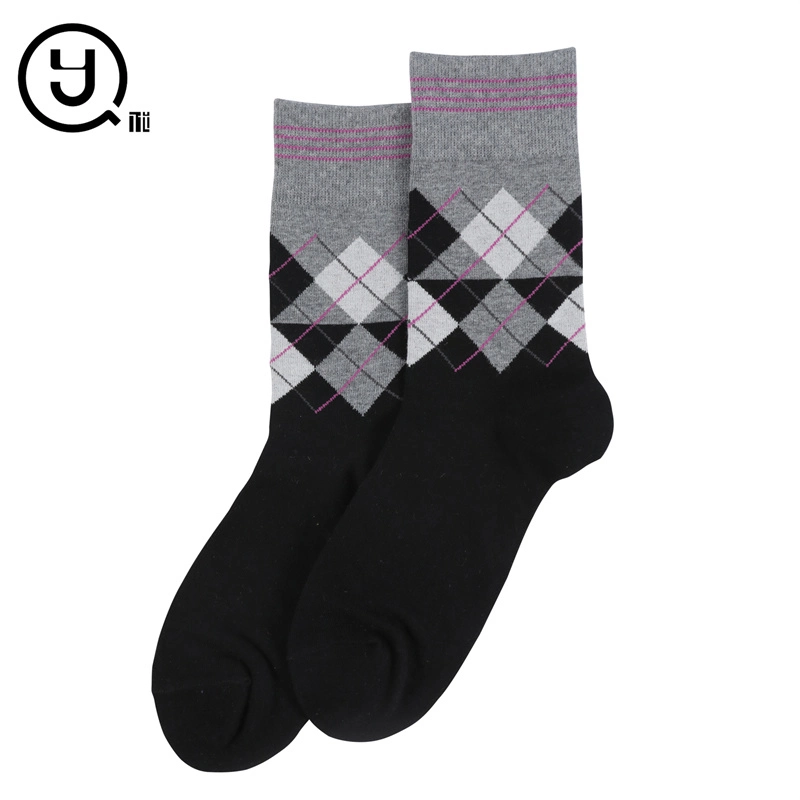 Socks Manufacturer Custom Men Crew Cotton Sport Socks, Jacquard Fashion Mens Socks