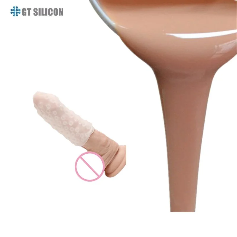 Usine moule silicone matériau pénis Dildo sans bretelles faire silicone artificiel Pénis