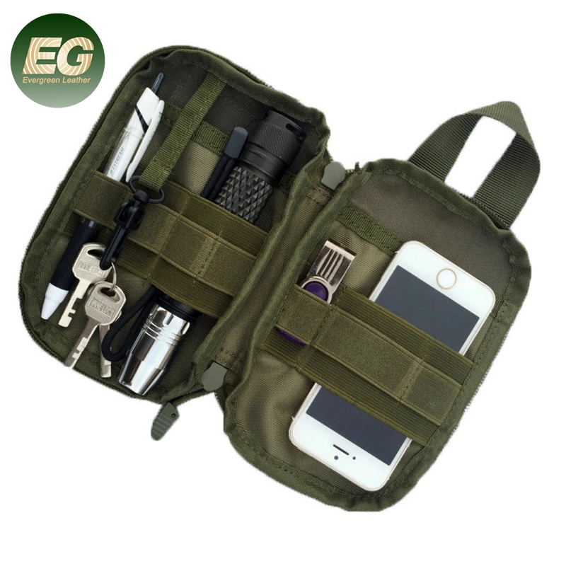 Ea303 Fanny Pack Custom for Men Tool Tactical Molle Pouch Pocket Organizer Reusable Travel Cable Multipurpose Storage EDC Waist Bag