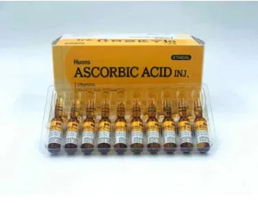 Facial Wrinkles Reduction Ascorbic Acid Injection 50vials*2ml for Skin Whitening