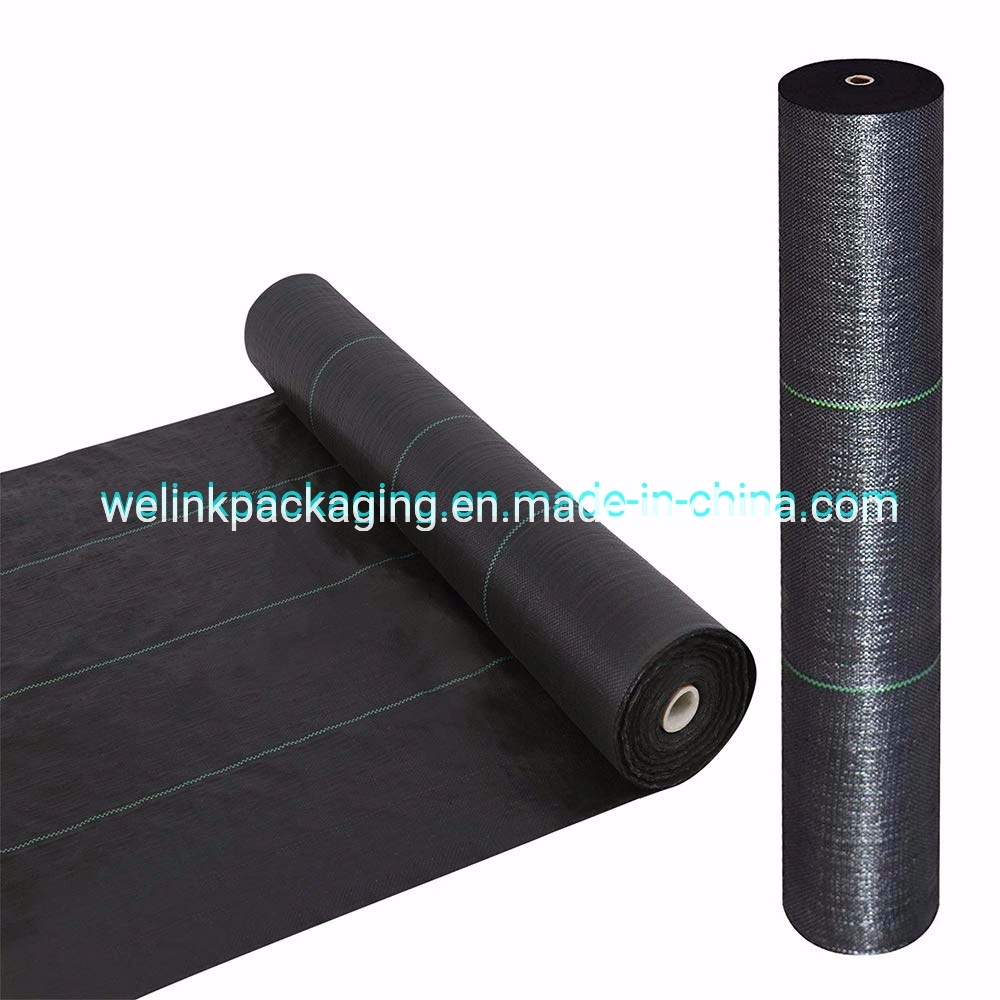 China Wholesale PP/PE Woven Weedmat /PP Woven Ground Cover/Weed Control Fabric for Agriculture /Garden