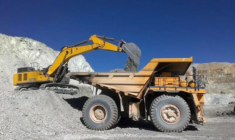 Equipamento de exploração mineira Máquina de escavação de Minas hidráulica grande de 70 toneladas Xe700d Para Venda