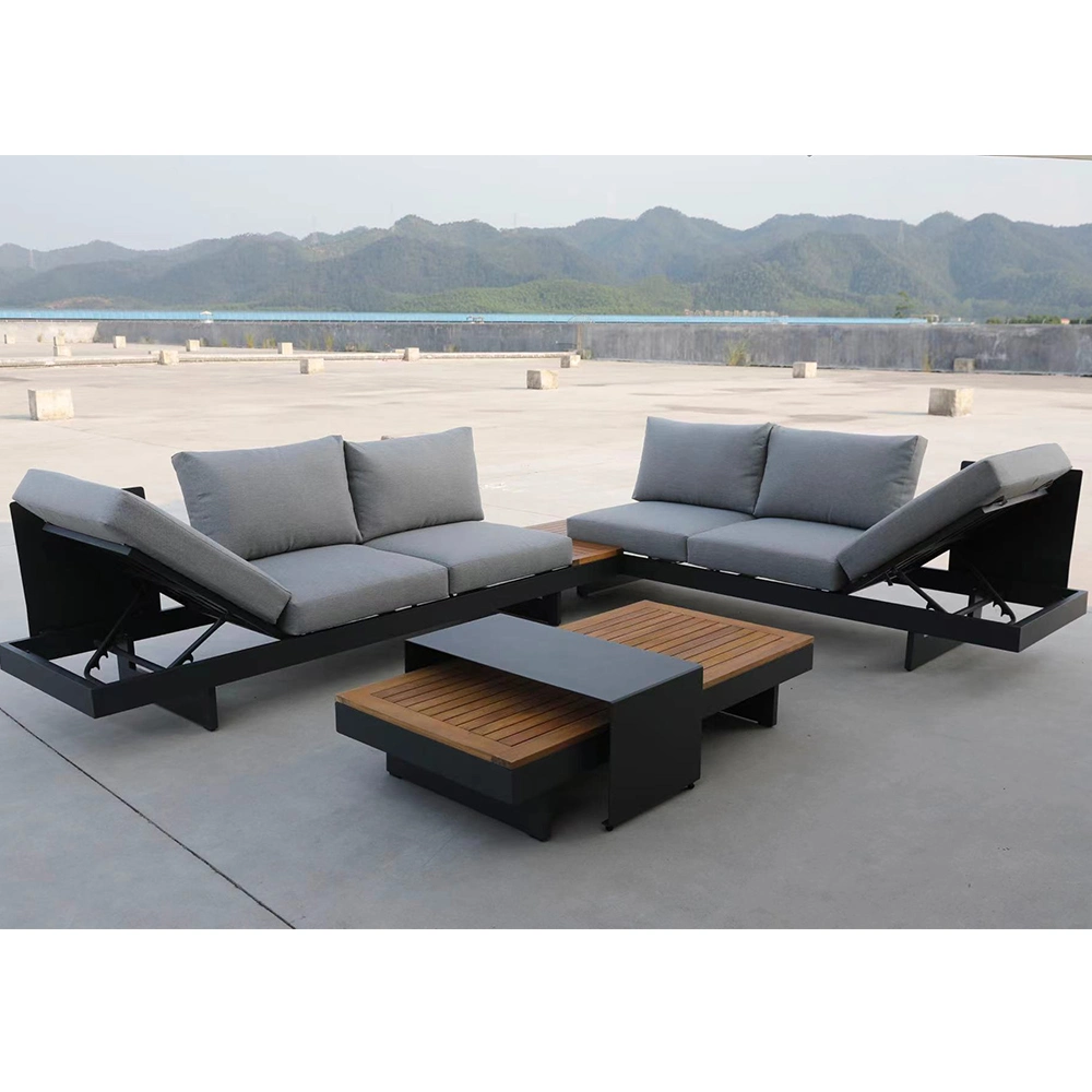 Outdoor Furniture Ready to Ship 6 PCS Aluminum Garden Set Popular Modern Other Outdoor Furniture