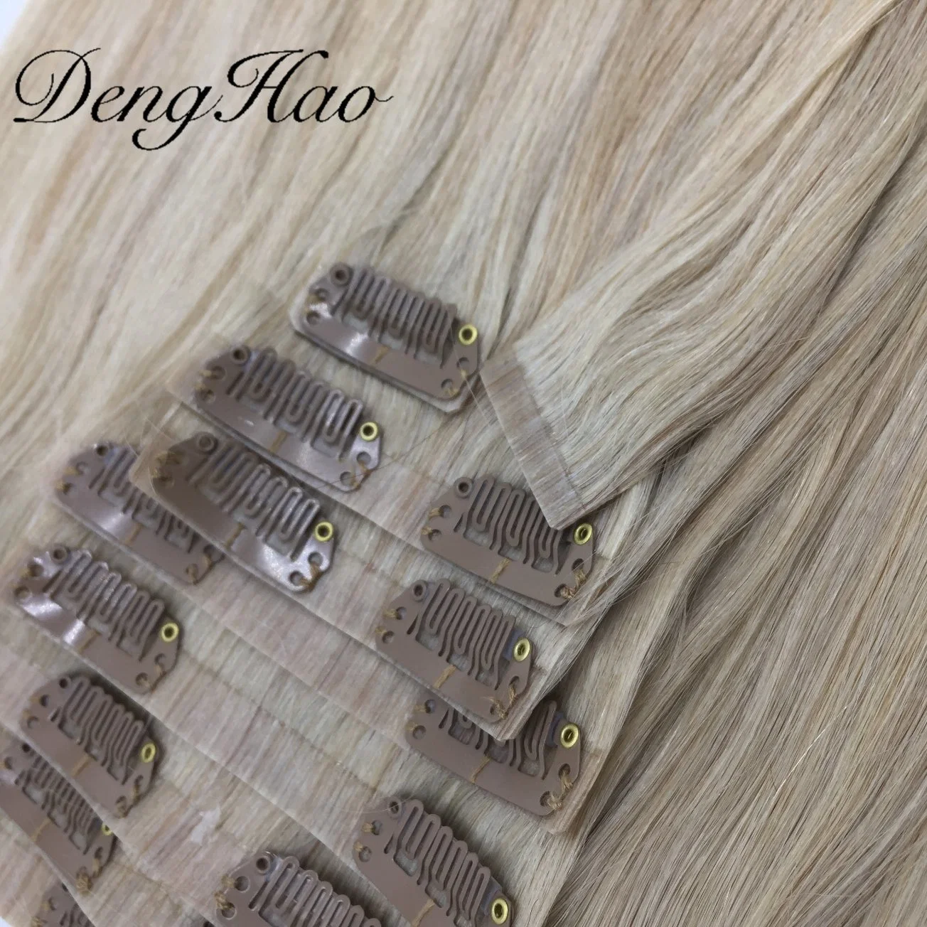 Wholesale/Supplier Factory Price Fashion and Popular Clip in Hair All Colors Human Hair Extensions