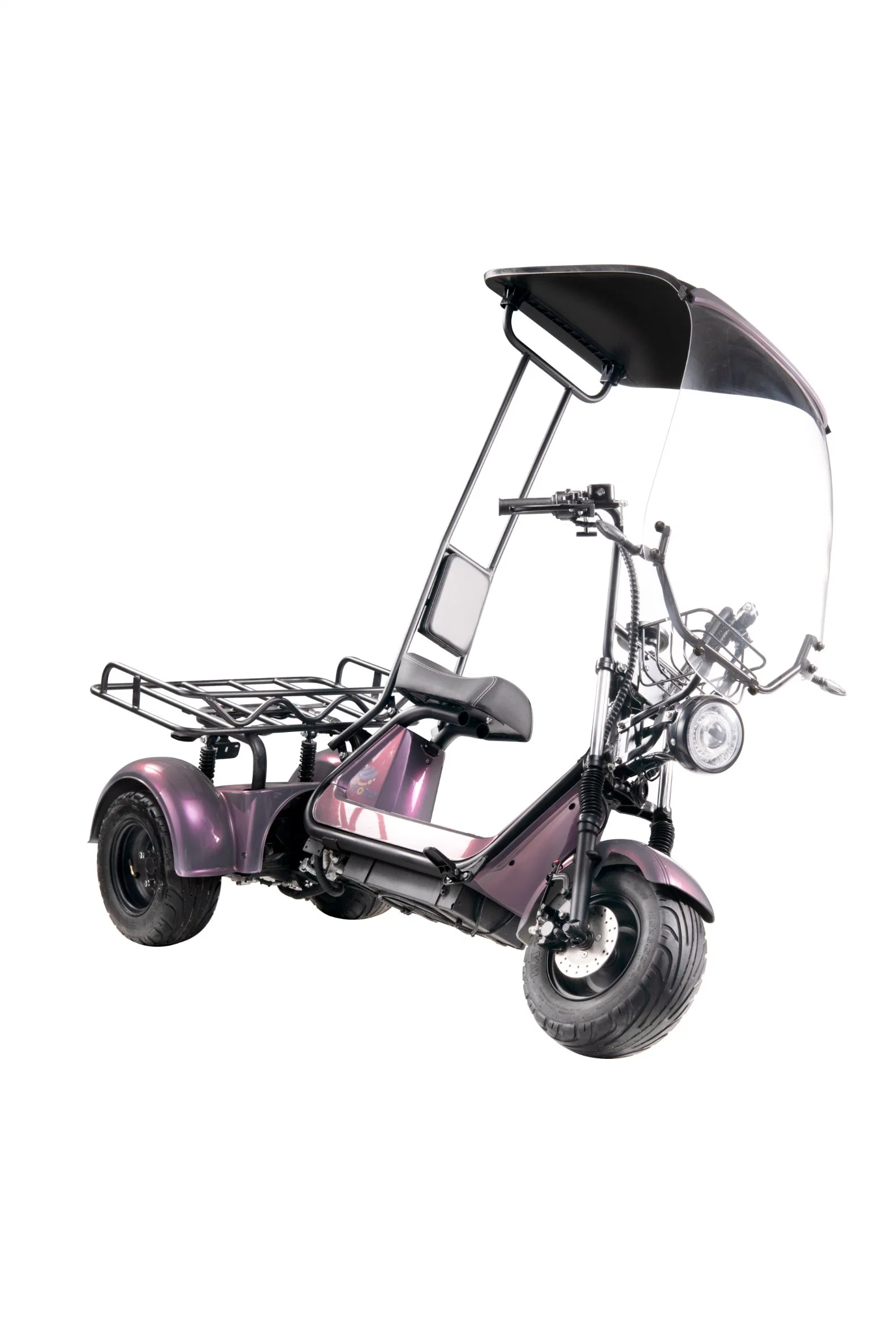 Neues Design 2000W elektrische Dreiräder 3 Rad Elektro-Scooter Citycoco Trike Erwachsene 40Ah große Batterie, lange Reichweite