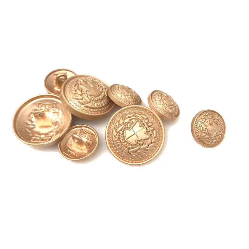 Gold Sew Button Wholesale/Supplier Button Fashion Suit Alloy Sewing Buttons