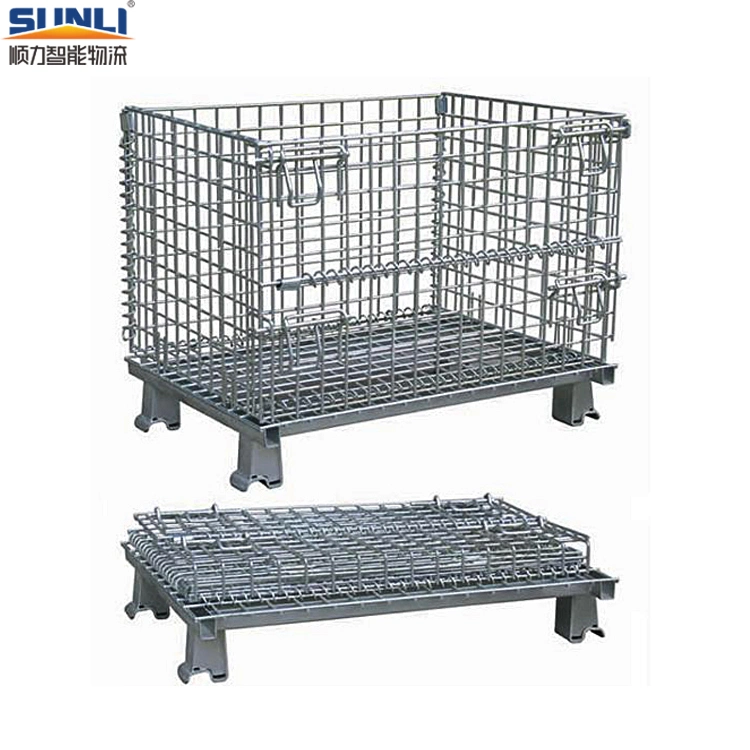 Storage Pallet Rack Wire Mesh Container