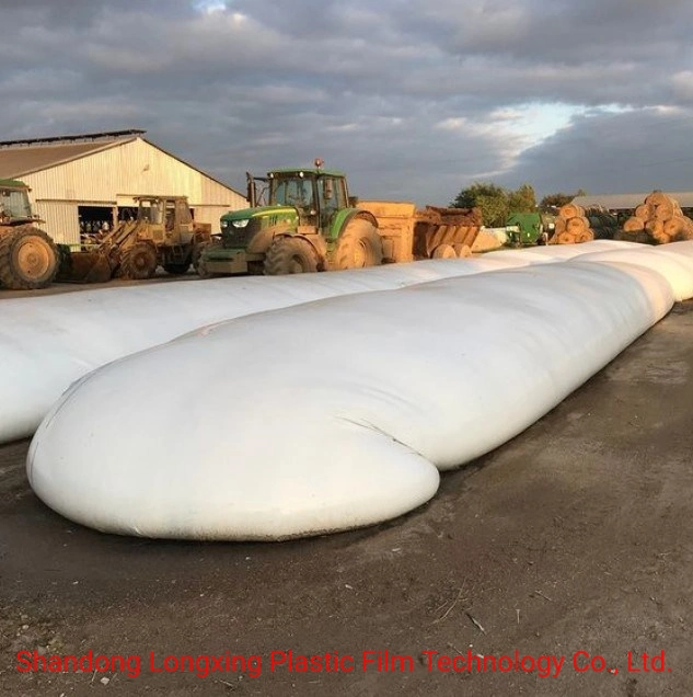 Sac de silo en plastique pour céréales en PE de la ferme chinoise pour une utilisation flexible Stockage