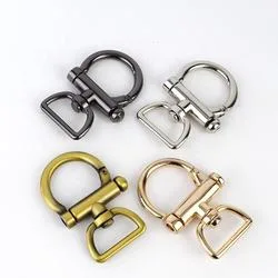 Clasp Snap Hook Handbag Spring Connector Keychain Buckles