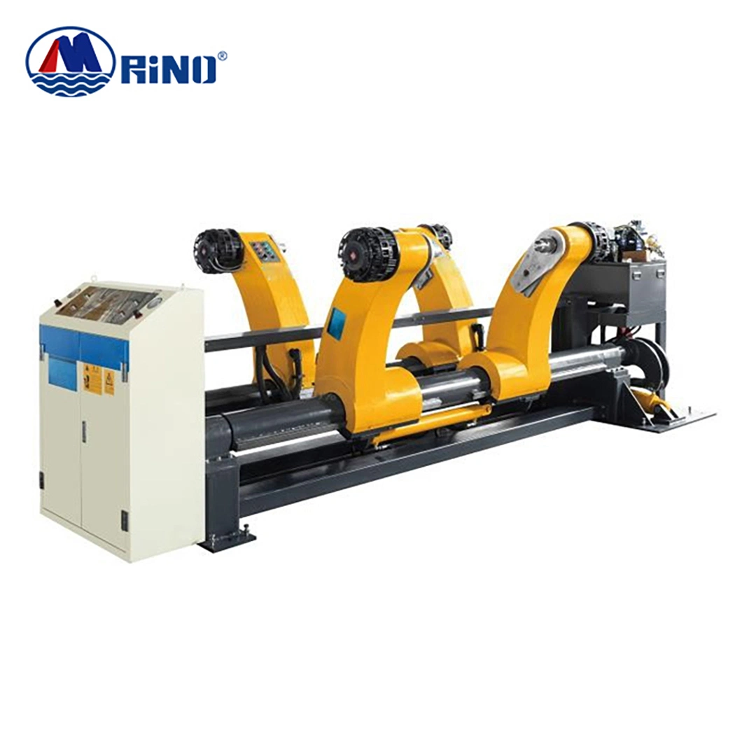 Hh-M1600/1800/2000/2200/2500 Corrugated Board Production Line Hydraulic Shaftless Paper Board Mill Roll Stand Machine