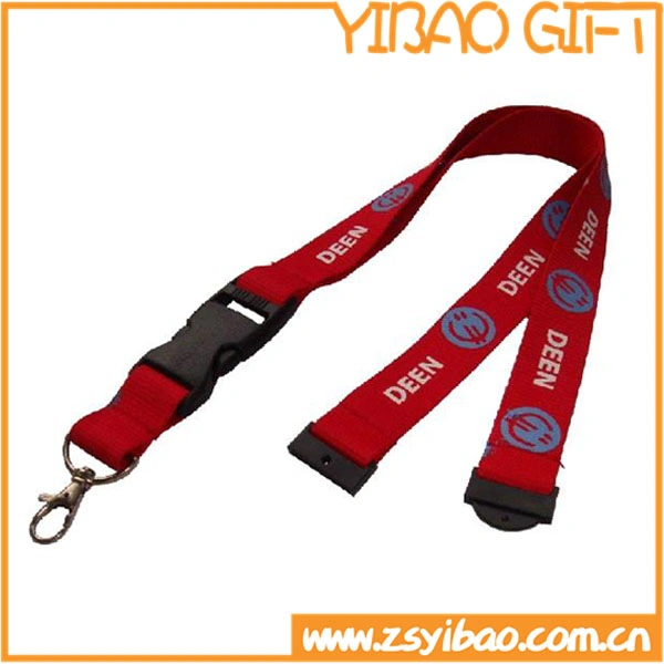 Kundenspezifisches Polyester Lanyard Druck Logo Super Market Geschenke