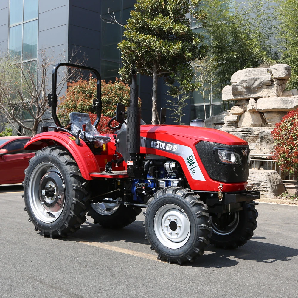 Mini Petite ferme tracteur 4RM 50HP 4X4 504 Modèle de tracteur agricole Compact