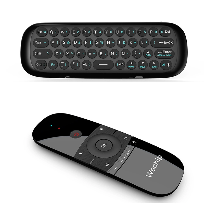 Hot Selling Mini Wireless Keyboard W1 Air Fly Mouse Sensing Sensor Remote Control