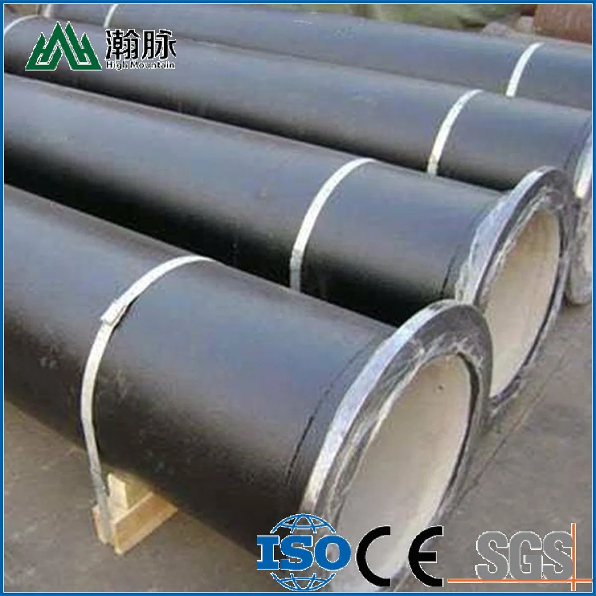 Coupling Sleeve Cast Iron Drain Pipe Fittings Centrifugal Ductile Iron Pipe