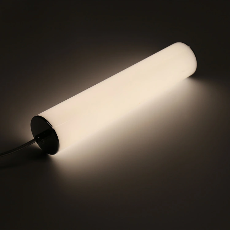 LED tubos cilíndricos de los países nórdicos de la luz de pared única cabeza modernas lámparas colgantes simple tubo largo que la suspensión de las luces de comedor