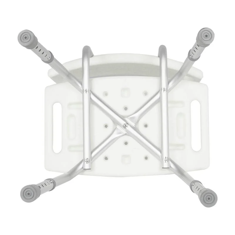 Adjustable Elderly Chair Shower with Backrest, Ant-Slip Lightweight Chair Shower for The Old People