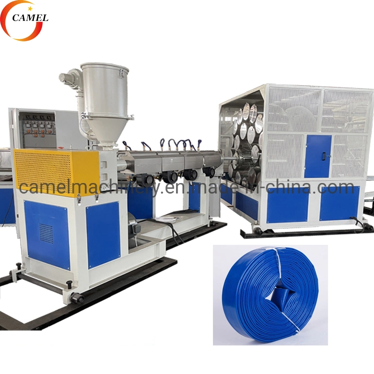 L'agriculture de l'irrigation en PVC flexible Layflat Making Machine