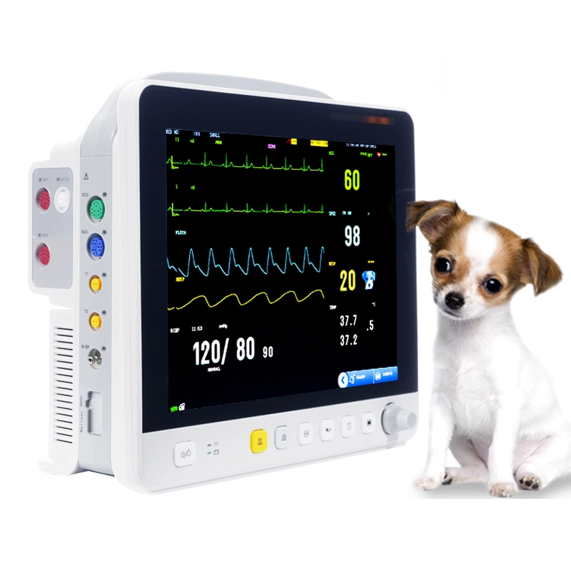 Soymed Multiparameter Patient Monitor Instrument Veterinary Parameter with Cheap Price