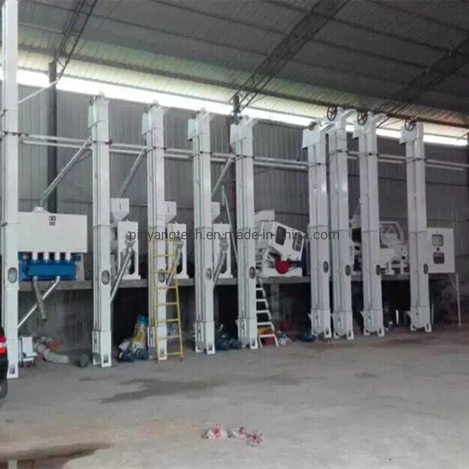 50 Tons Capacity Auto Grain Processing Machine Rice Milling Equipment