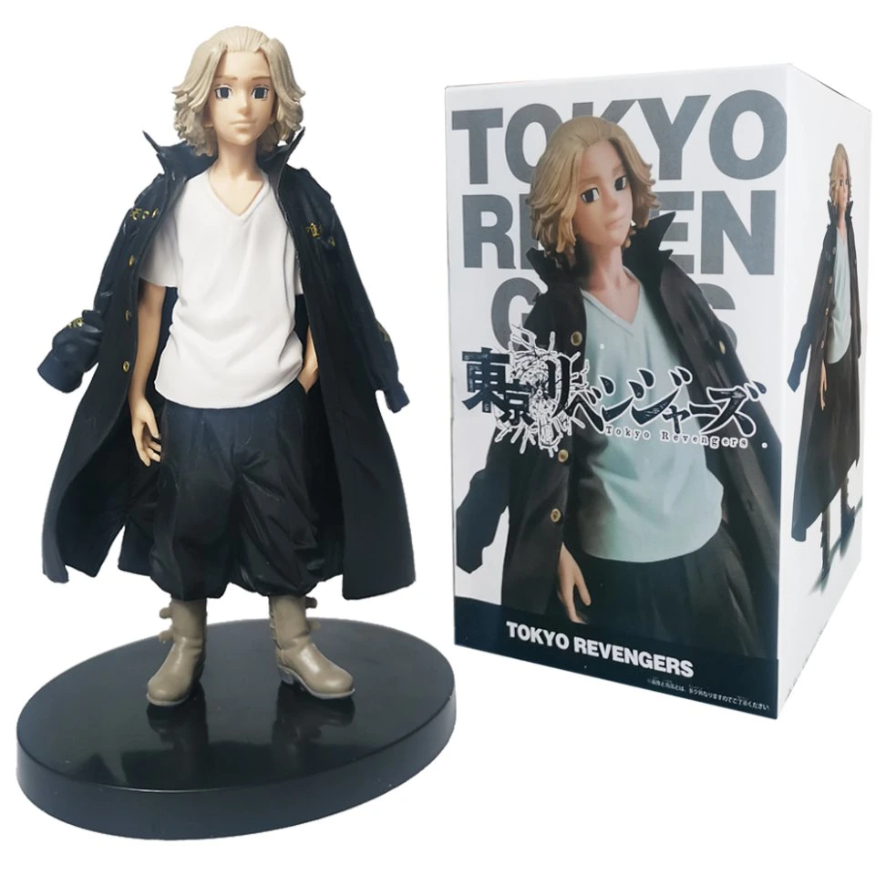 Pronto Stock Revengers Tóquio Anime Action Figure Manjiro Sano Chifuyu Matsuno Takemichi Hanagaki Manga Figurine